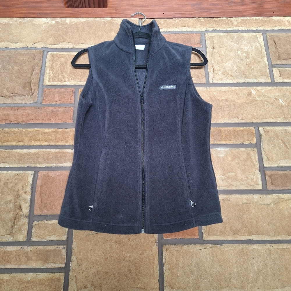 Columbia Women's Black Fleece Vest Small